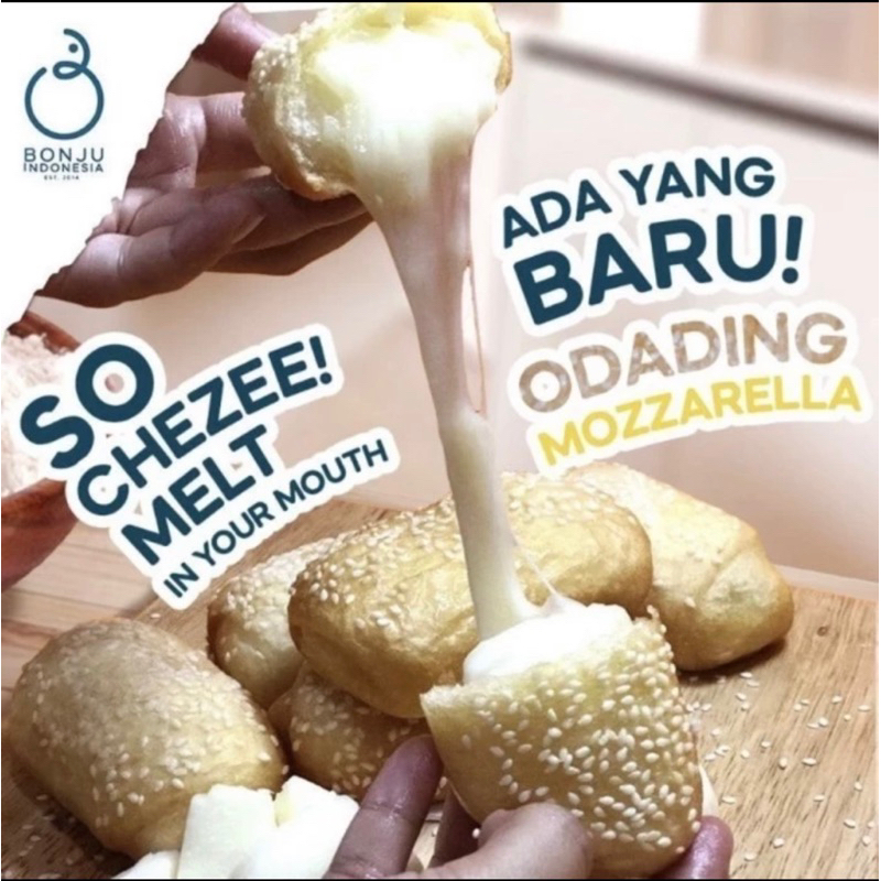 

Odading salju Enak Lembut Isi MOZzarella