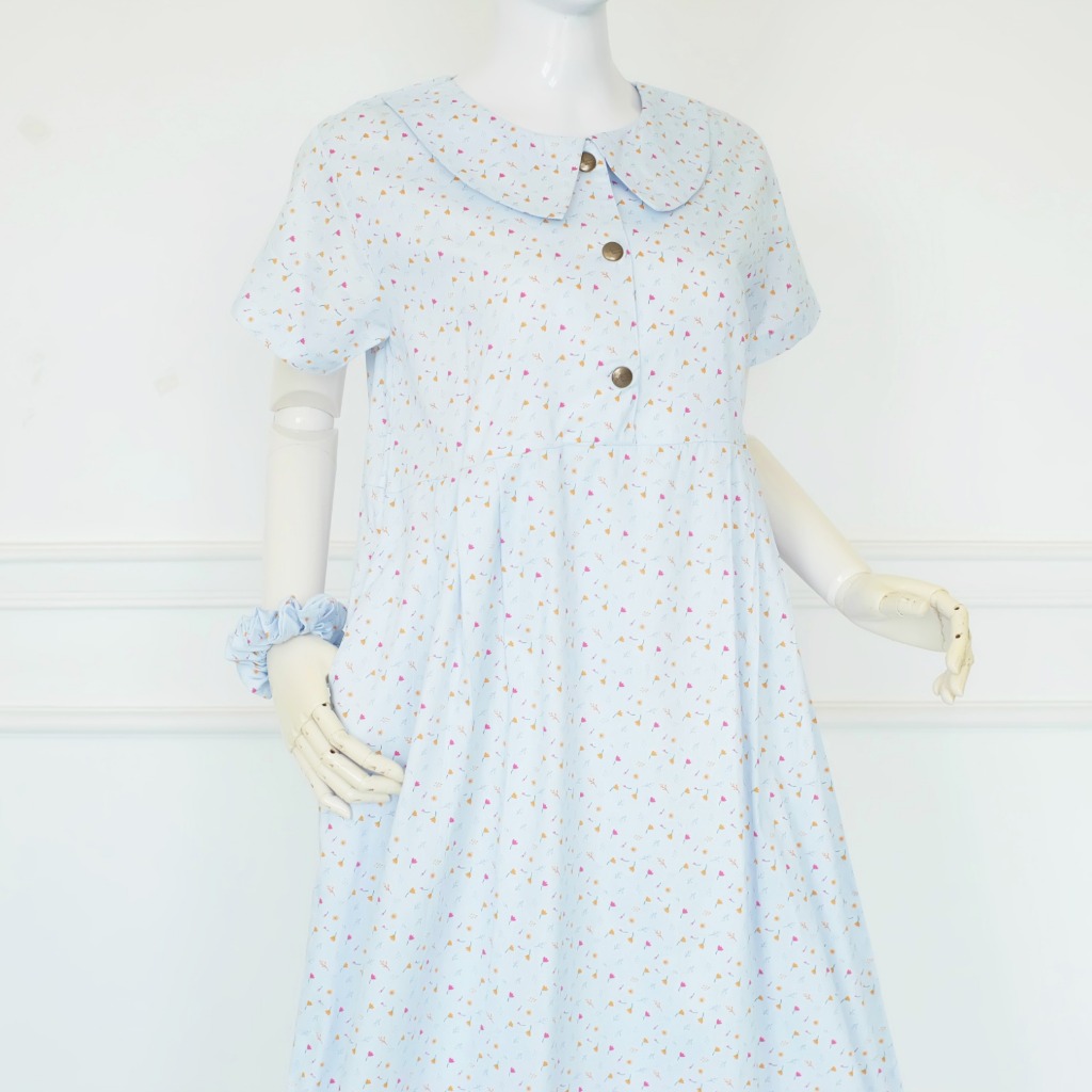 CAMILLA DRESS ZAYLEE SKYBLUE Homedress Daster Asma daily wear Asma dailywear Asmadailywear