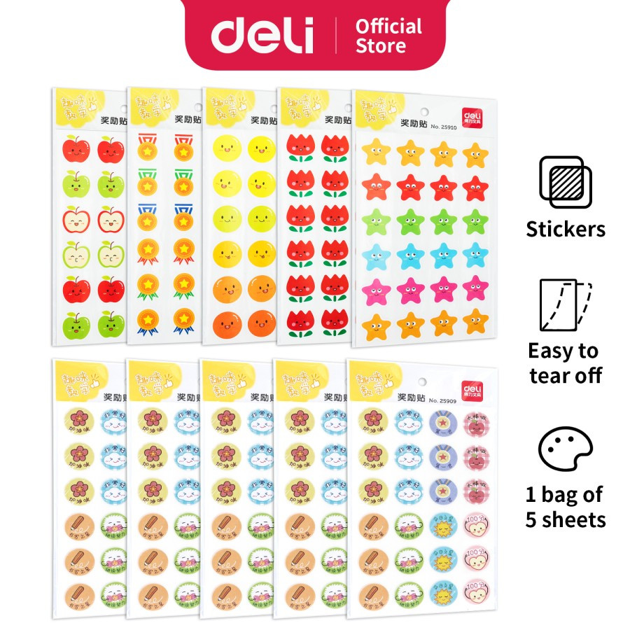 

Deli Cartoon Sticker Stiker Kartun 25909 ~ 25910