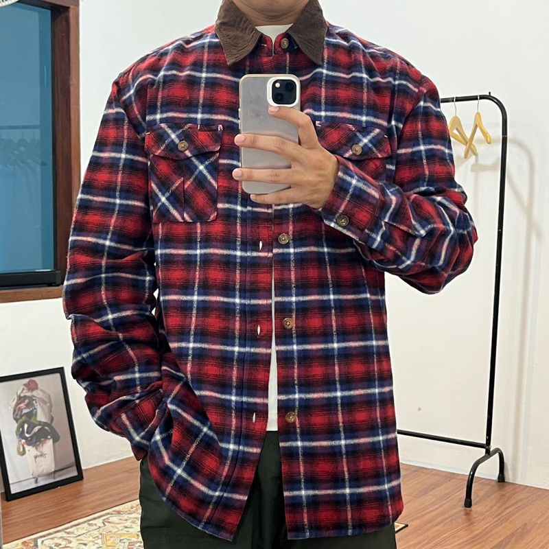 Global Work Wool Flannel Shirt