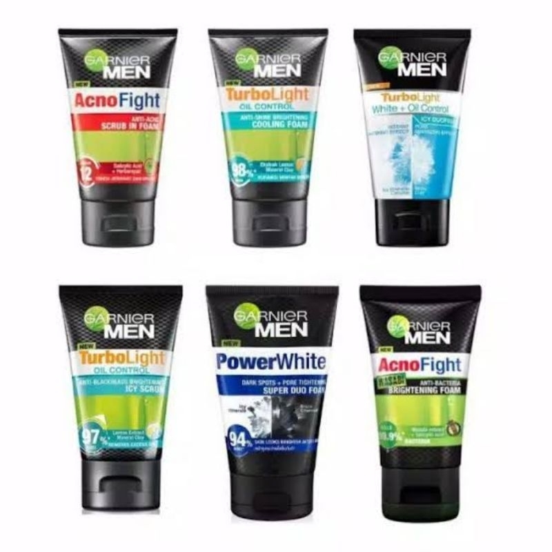 garnier men face wash