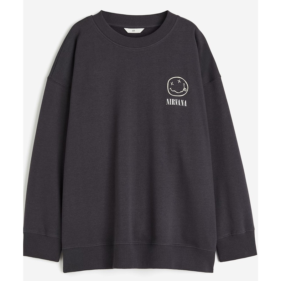 H&m Nirvana Tour Crewneck Unisex / Sweater H&m Nirvana Pria & Wanita