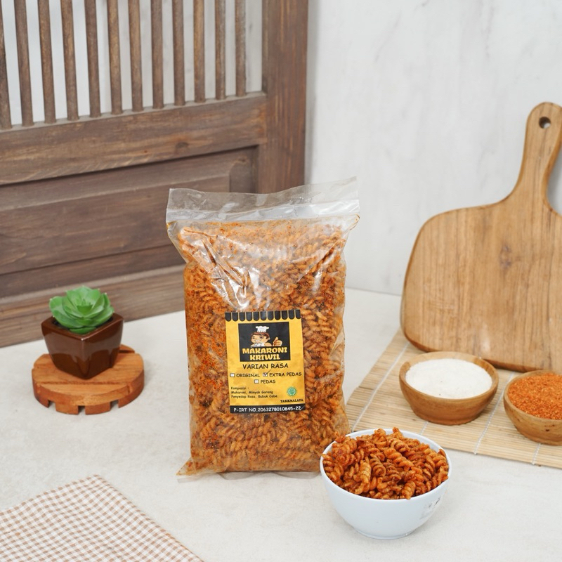 

[500 gram] Makaroni Kriwil Cap Koki Tasikmalaya