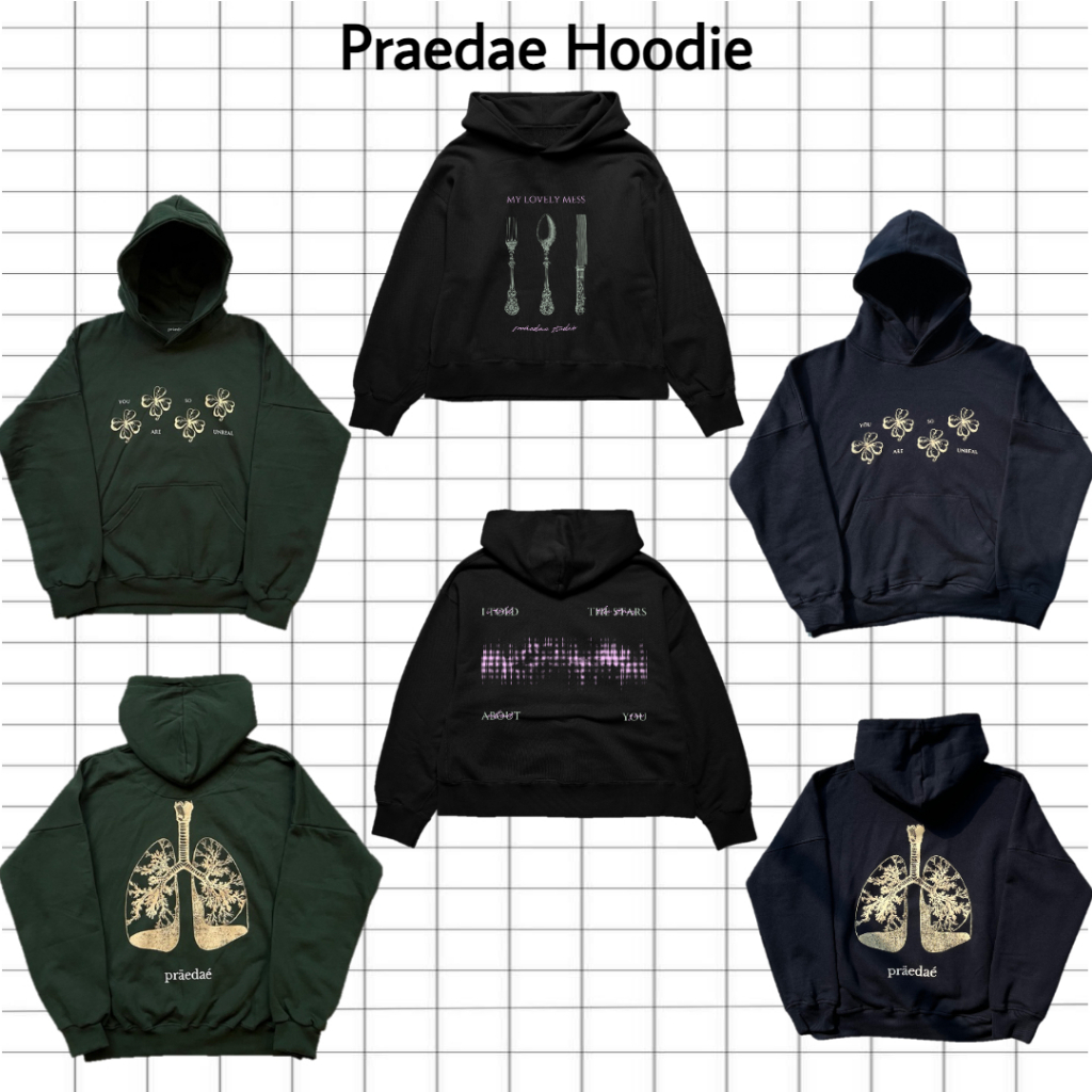 Praedae Hoodie Eternals Navy Size L, Eternals Sycamore, Auroras Black
