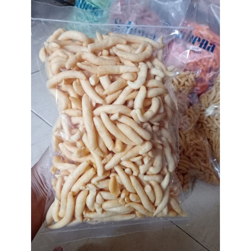 

Telor gabus Kemasan kecil 225gram Rasa original asin dan gurih
