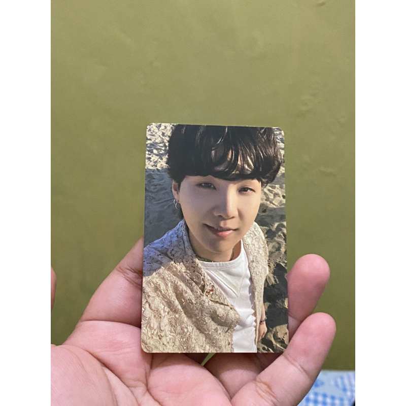[OFFICIAL] Photocard BTS SUGA album Butter ver Cream