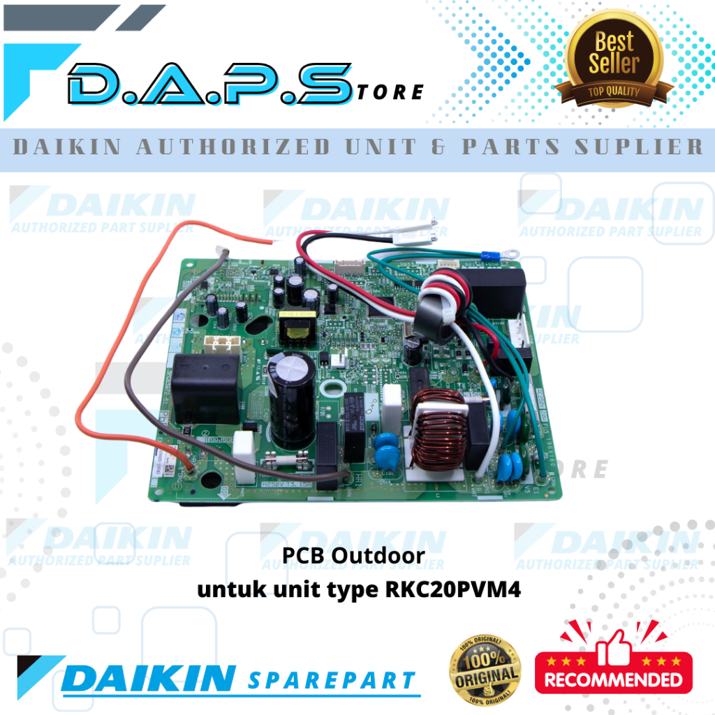 Modul Outdoor - Pcb Outdoor AC DAIKIN Inverter Thailand 3/4 PK RKC20PVM4
