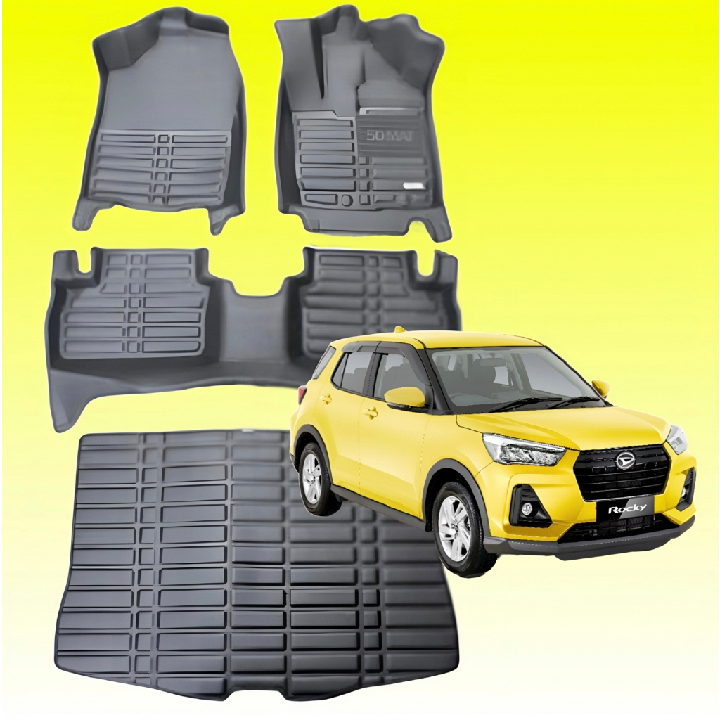 Rocky Raize Karpet Mobi 5D Car Mat 2021 2022 2023 2024 2025 2026 toyota daihatsu