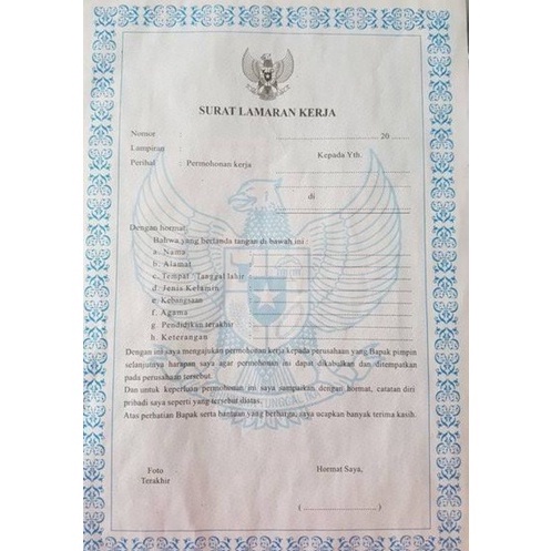 

Dijamin Puas Surat Lamaran Kerja