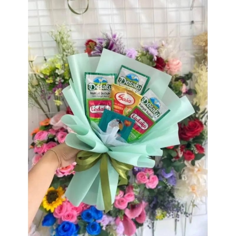 

BUKET BUMBU MASAK KADO HARI IBU/ULANGTAHUN FREE PACKING KARDUS