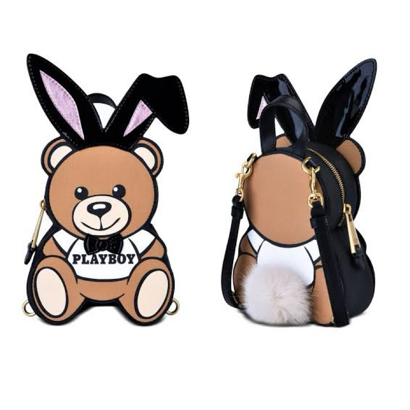 tas moschin0 original tas moschin0 playboy bunny bear tas moschin0 playboy ready to bear