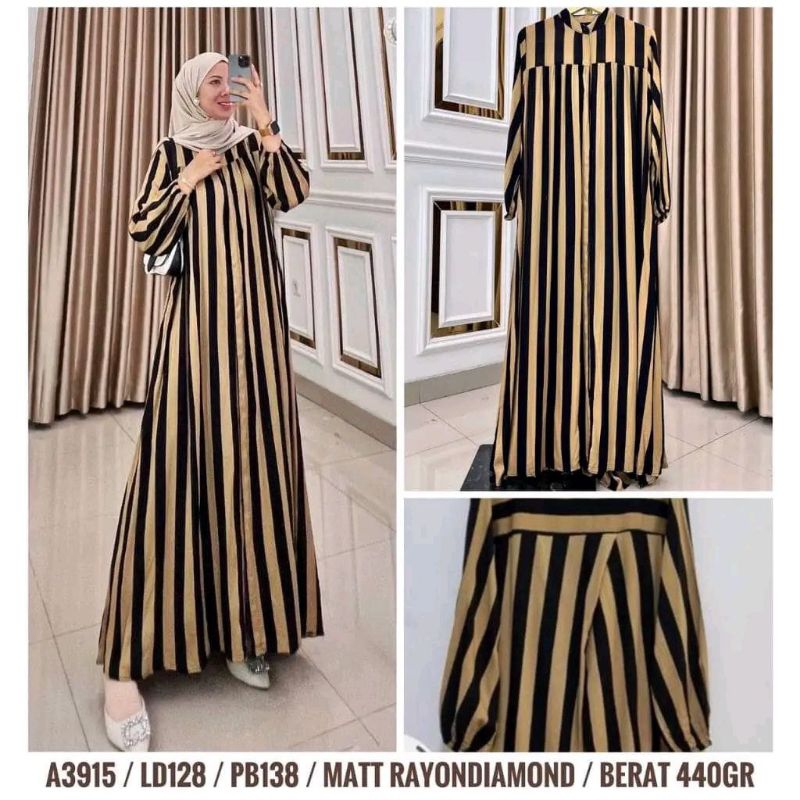 GAMIS RAYON SALUR / ATIYA DRESS GAMIS RAYON MOTIF