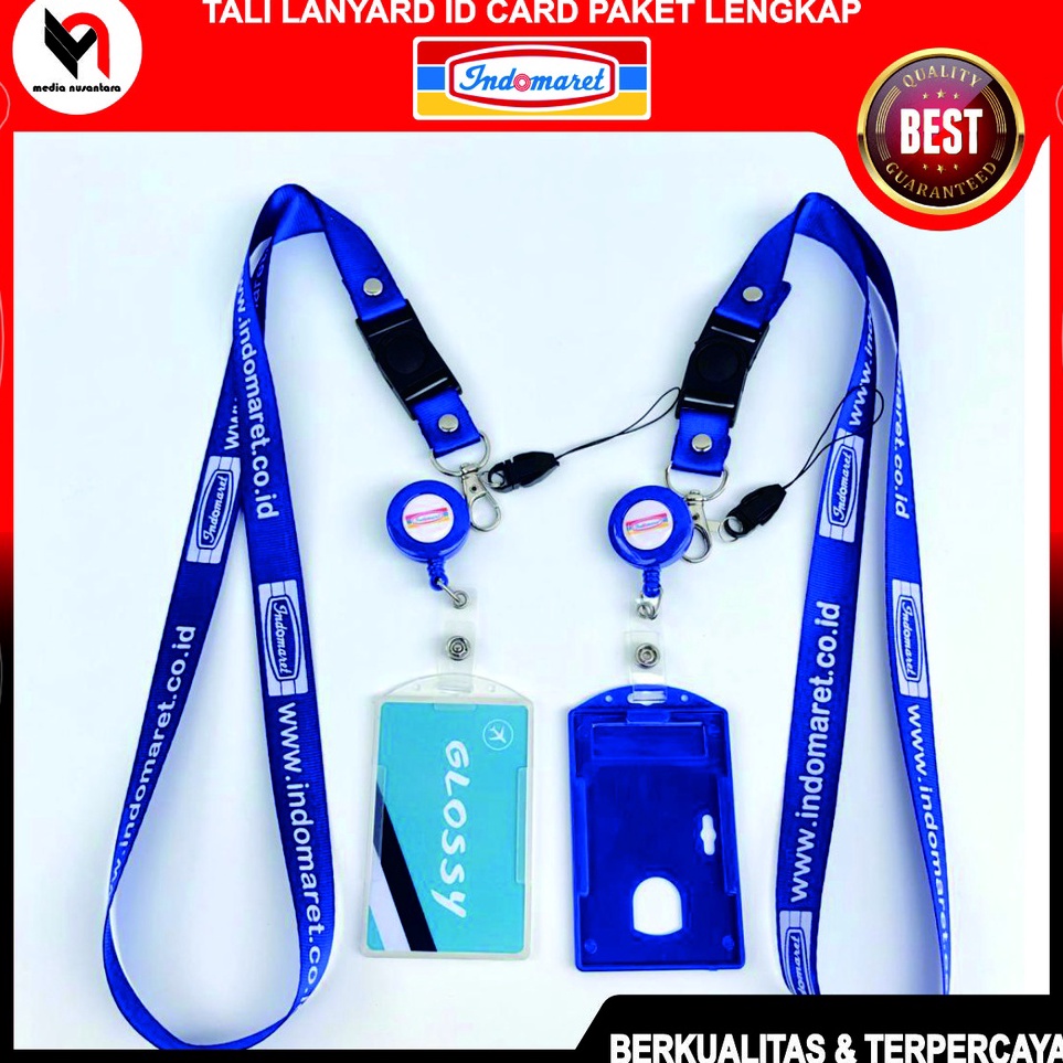 

Harga Laris Indomart Lanyard Tali Gantungan ID Card Holder Paket Lengkap Yoyo ID Card Indomaret