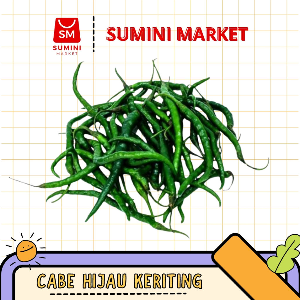

Cabai Hijau Keriting Segar