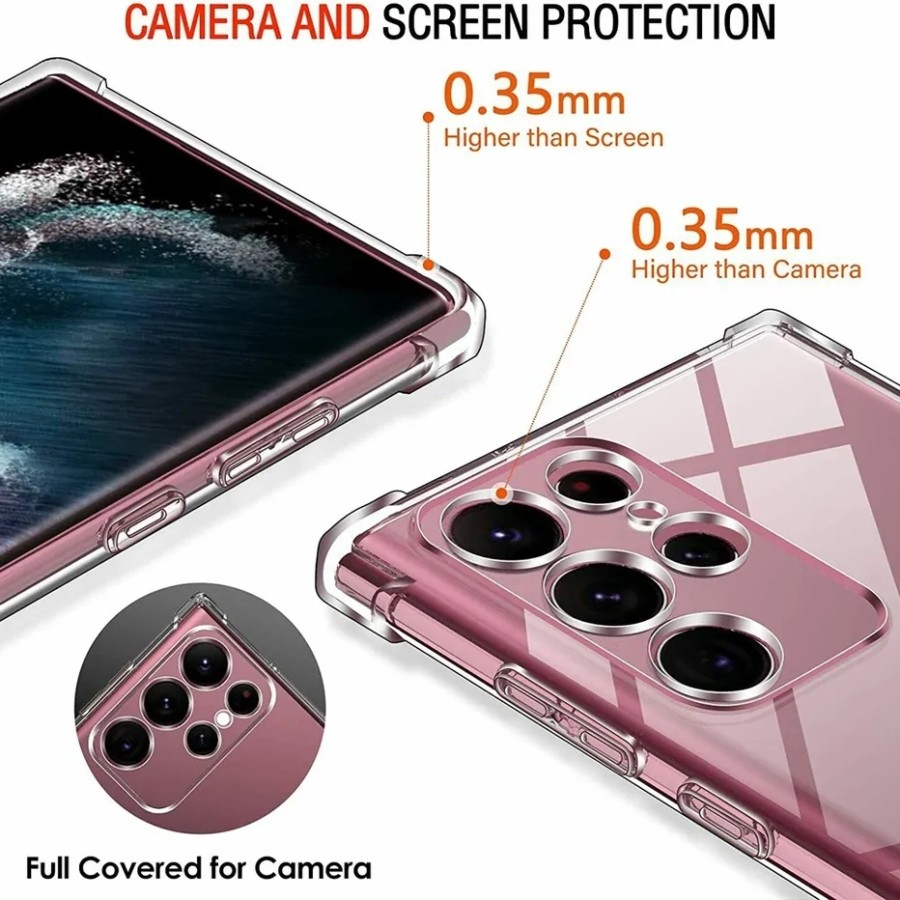CASE SAMSUNG S22 / S22 PLUS / S22 ULTRA ANTICRACK CASE ANTI SHOCKPROOF ORIGINAL