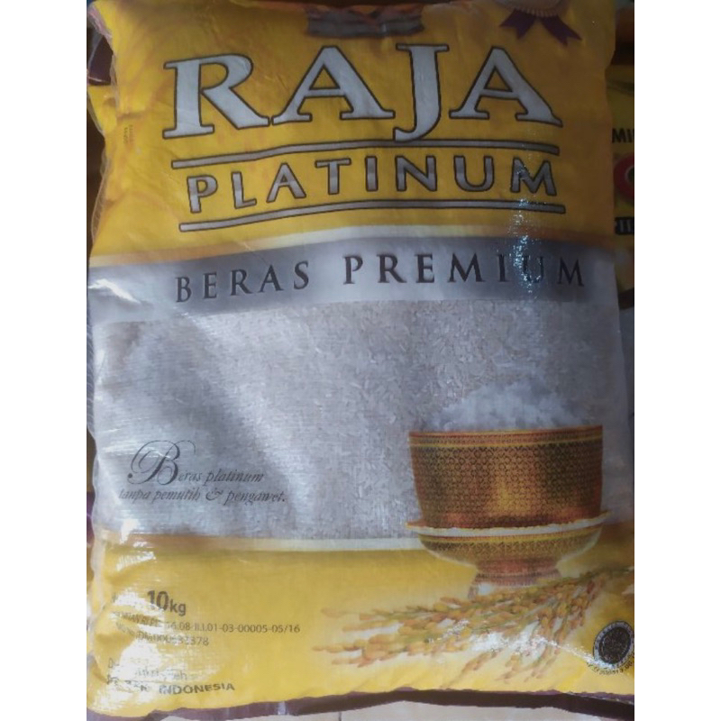 

Beras Raja Platinum Kemasan 10 Kg