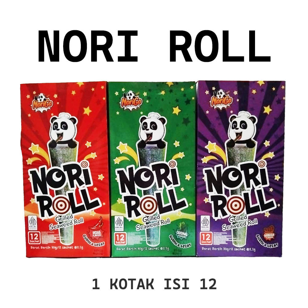 

NORIGO NORI ROLL KOTAK ISI 12