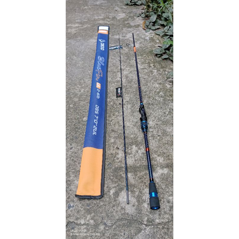 Joran spining Daido blue fin 210cm fuji