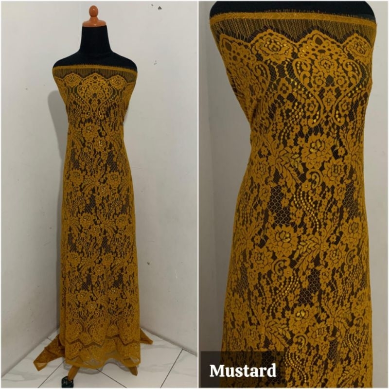 [RH-D#079] KAIN BROKAT SANTILY / KEBAYA SANTILY / SANTILY MURAH / SEMIFRANCIS MURAH / SANTILY LACE