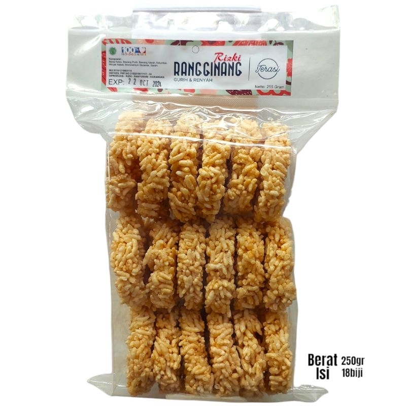

Rengginang Matang Rasa Terasi 250gr