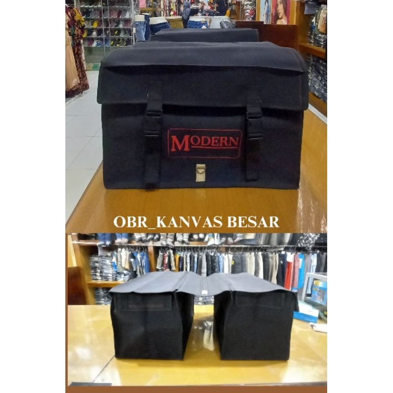 Tas obrok Kanvas Besar/Tas kurir/Tas seles/Tas modern