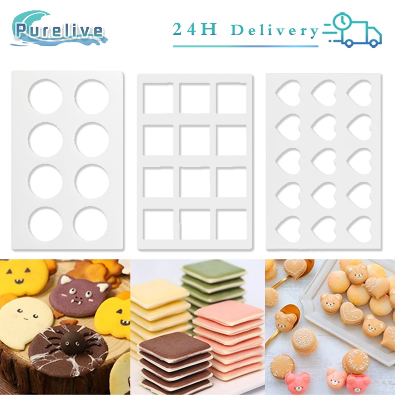 Cetakan Almond Crispy Silikon Cetakan Cookies Cetakan Kue Almond Crispy