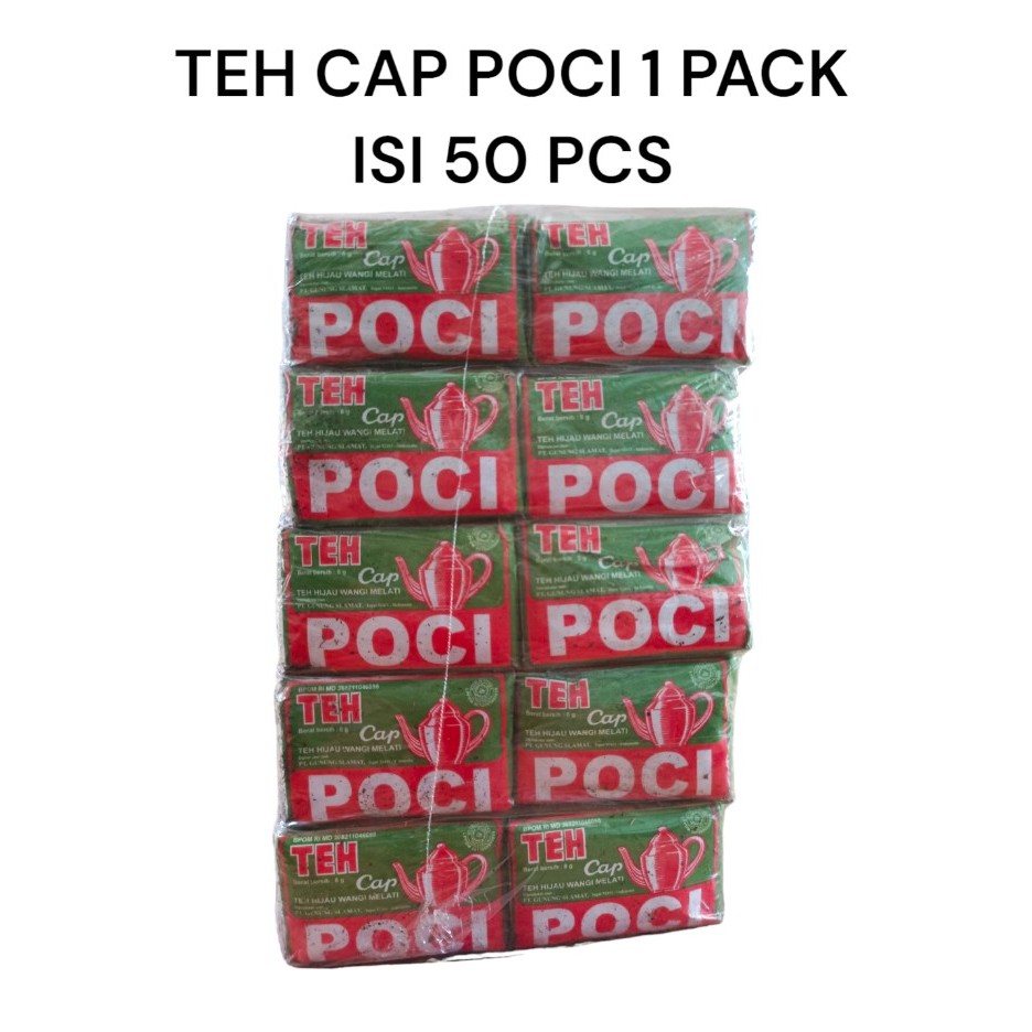 

Teh Cap Poci 1 Pack Isi 50 Pcs / Teh Bubuk