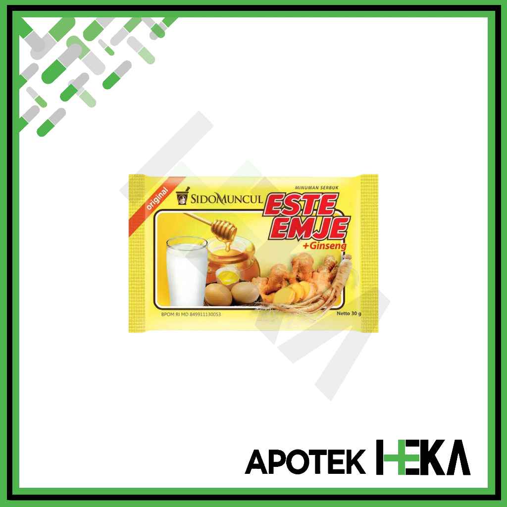 

Este Emje STMJ Sido Muncul Box isi 5 Sachet - Minuman Tradisional