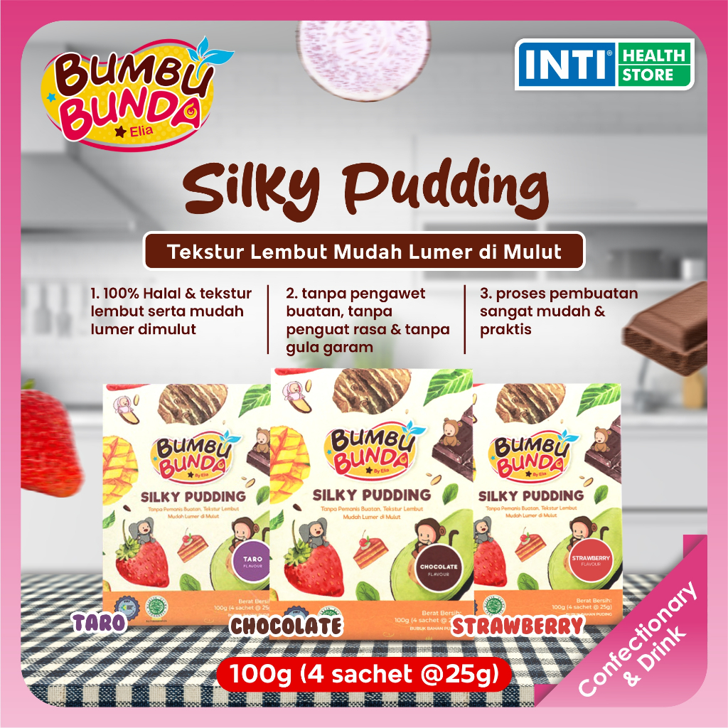 

Bumbu Bunda by Elia | Silky Pudding Non Pemanis Buatan Non Pengawet