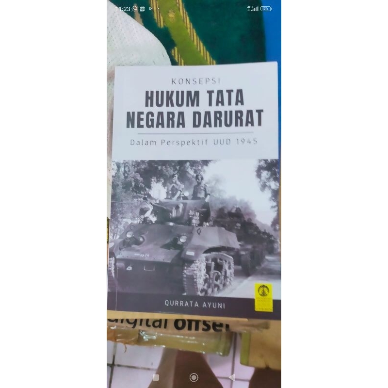 Konsepsi Hukum Tata Negara Darurat 
Dalam Perspektif UUD 1945

Qurrata Ayuni