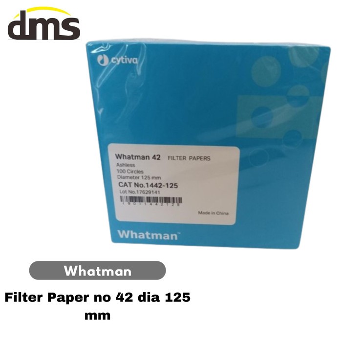 Filter Paper no 42 dia 125 mm whatman