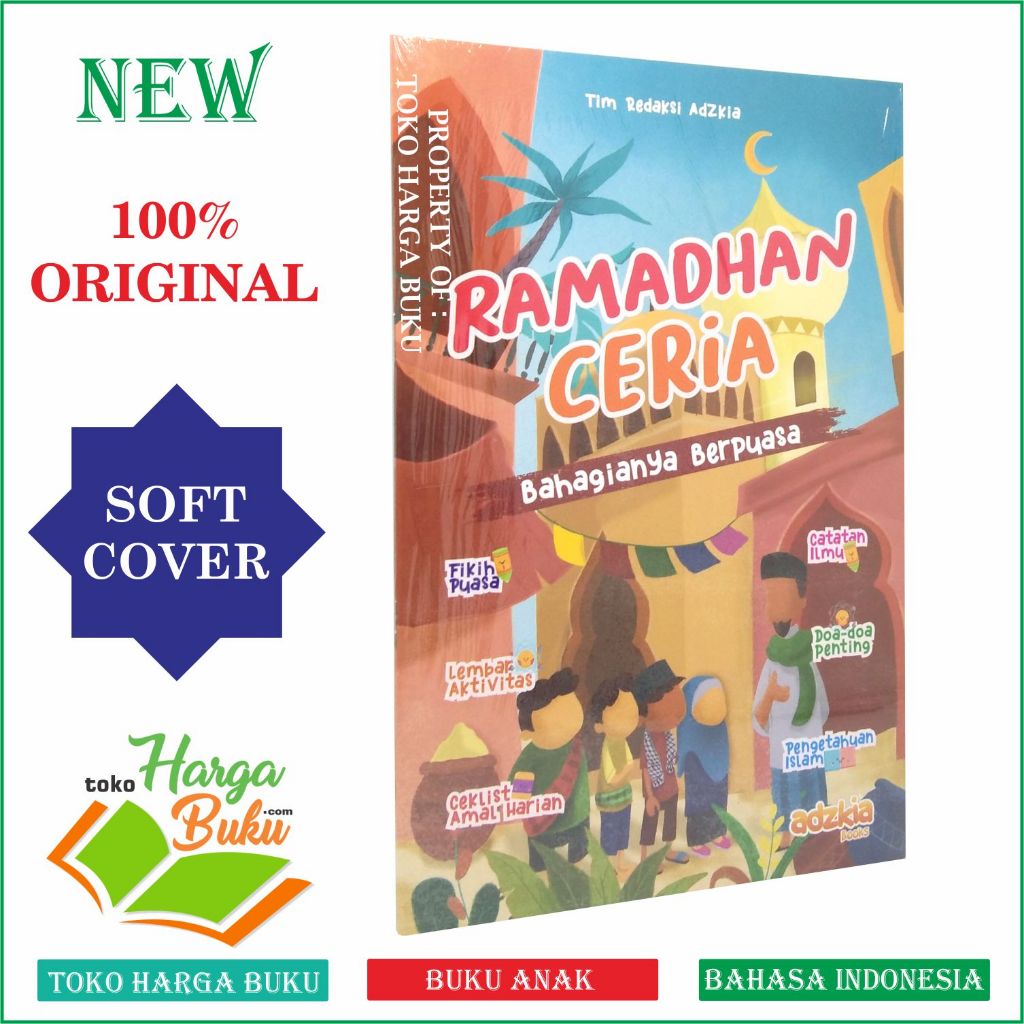 Ramadhan Ceria Bahagianya Berpuasa Buku Anak Islam Penerbit Adzkia Books