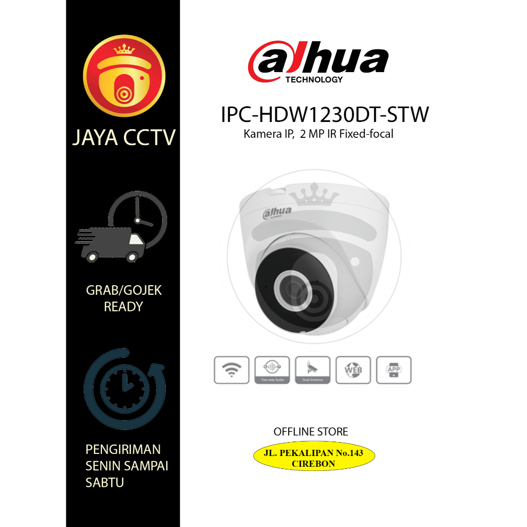 KAMERA DAHUA IPC-HDW1230DT-STW
