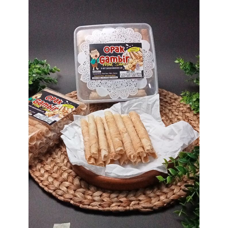 

Opak Gambir Gurih Renyah