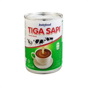 

Tiga Sapi Susu Kental Manis Indofood - 490 Gr