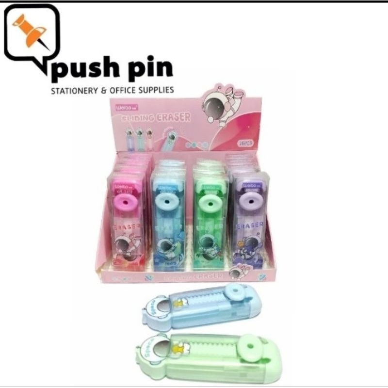 

Weibo Sliding Eraser / Penghapus Pensil WB-3402