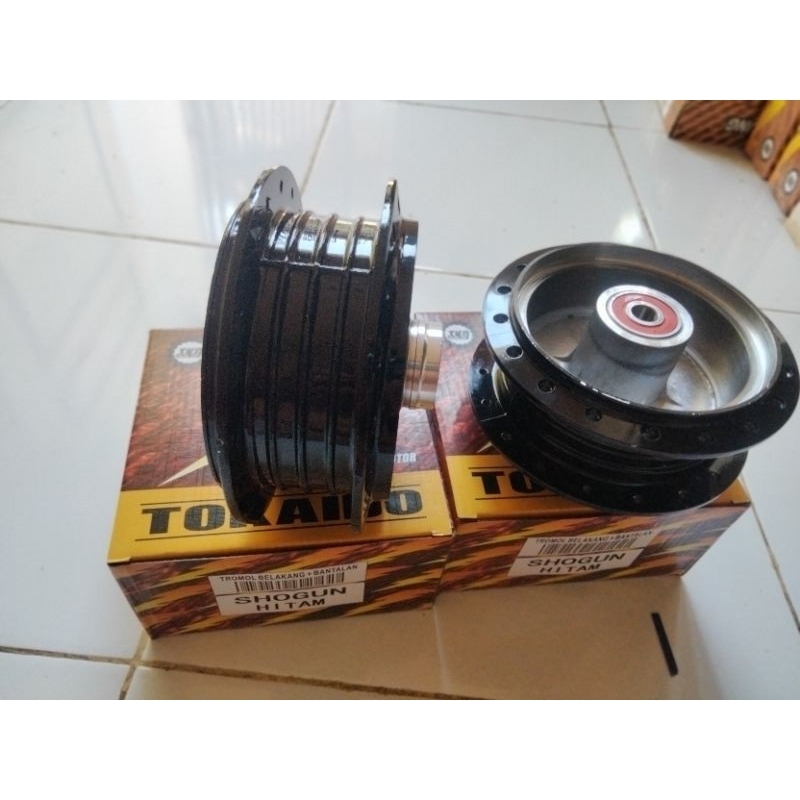tromol belakang Shogun, Shogun new 110 warna hitam