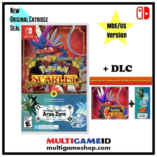 Switch Pokemon Scarlet +DLC The Hidden Treasure of Area Zero