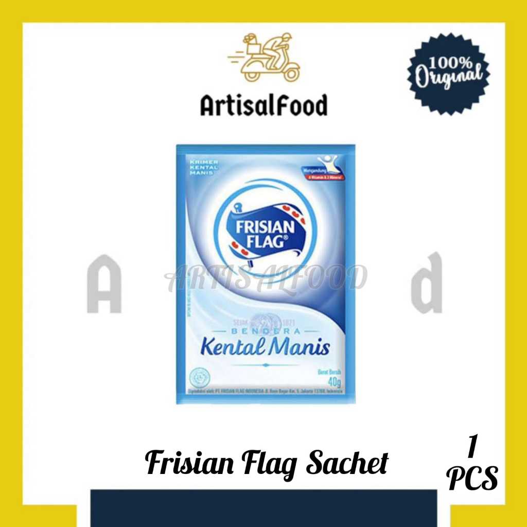 

FRISIAN FLAG SACHET PUTIH SKM 1 pcs susu skm kental manis