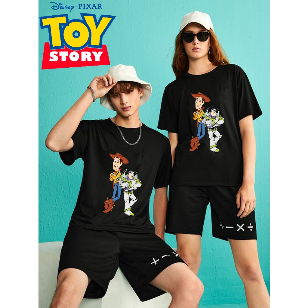KAOS TOY STORY UNISEX/ TSHIRT TOY STORY / TOY STORY TEE / KAOS BUZZ AND WOODY TOY STORY