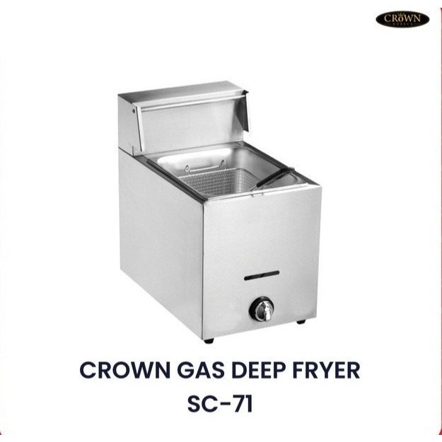 Gas Deep Fryer SC-71 Crown Horeca