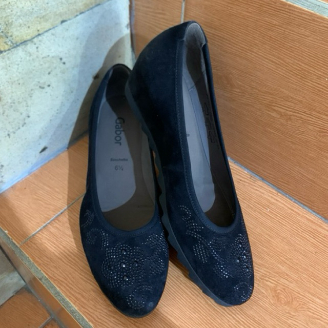 Sepatu Hitam Kantor Gabor Baru (ori)