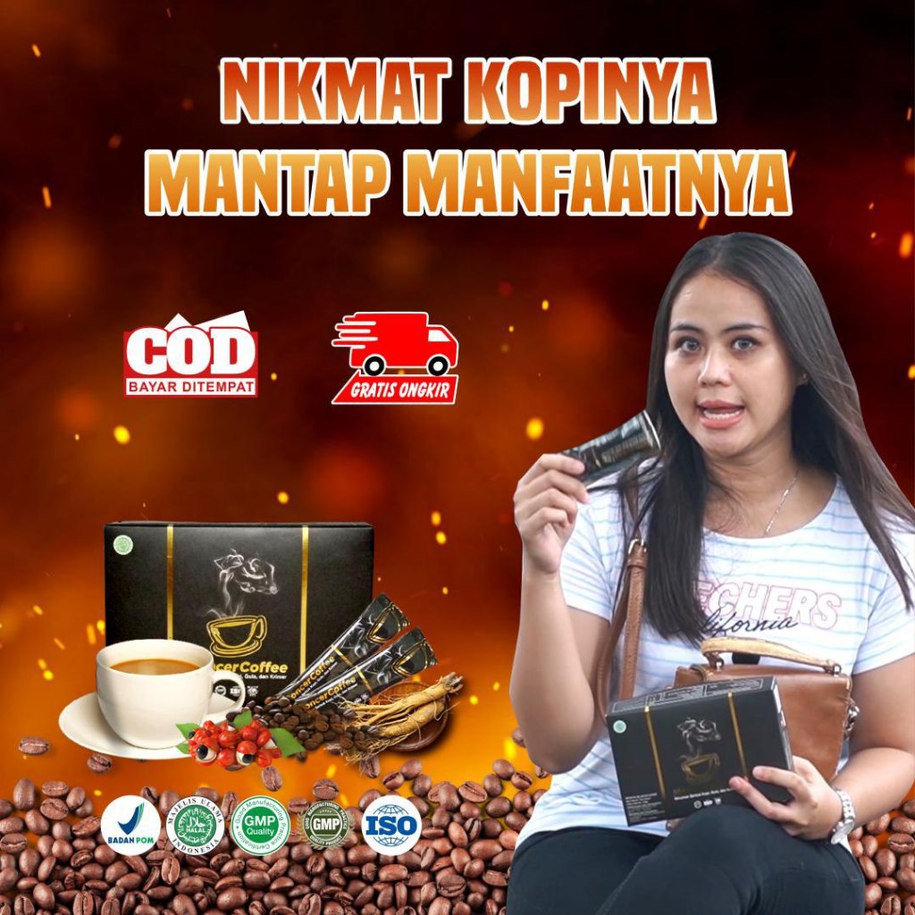 

Kopi Monceer Original Herbal Stamina Pria - Privasi Dijamin Aman