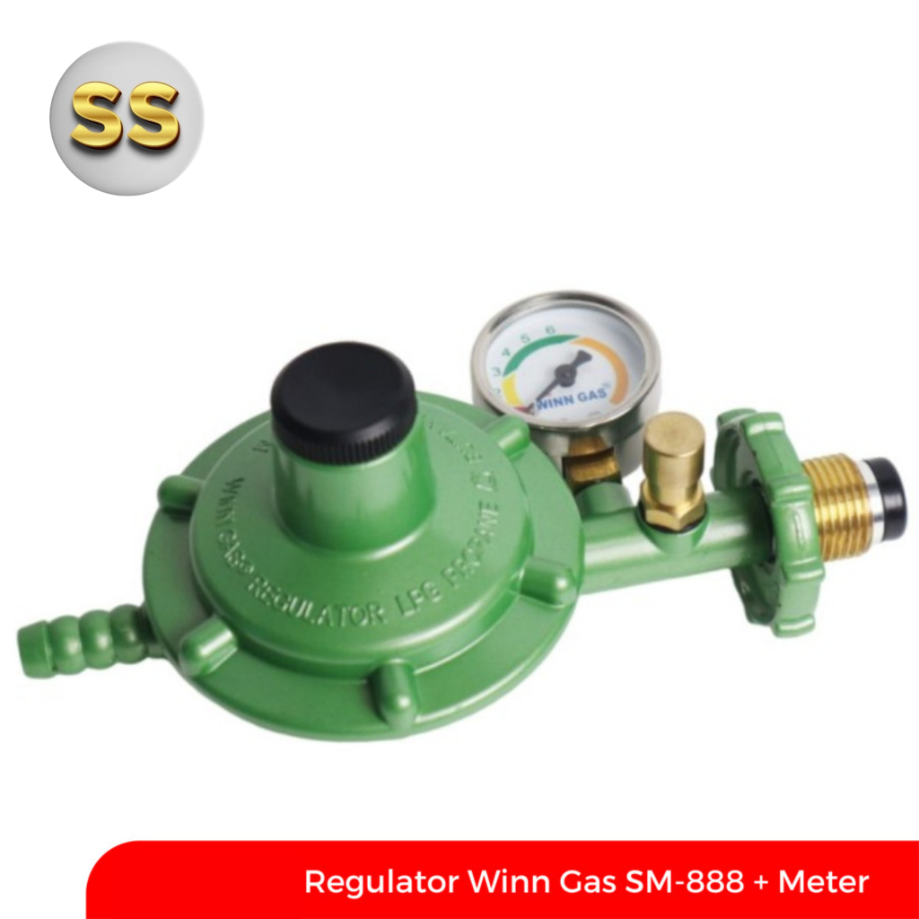Regulator Winn Gas SM-888 + Meter