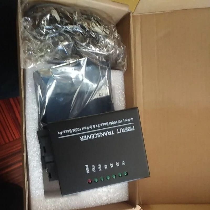 Media Converter 2 FO 4 LAN