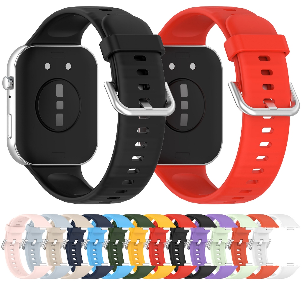 Tali✨Huawei Watch Fit 3 Silicone Strap silikon tali Huawei Watch Fit 3 Soft Huawei Fit3 Strap Pin Bu
