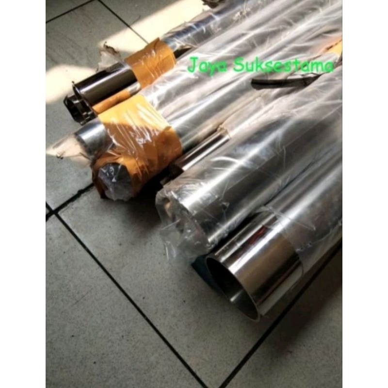 Pipa Sanitary Stainless SS316L Pipa Sanitary Foodgrade SS 316 L 1 1/2" inch x 2 Meter
