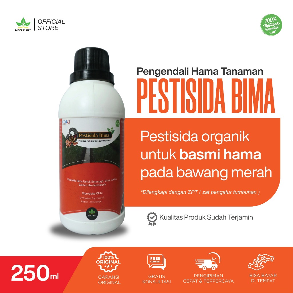 Pestisida bima ( Pestisida khusus Untuk bawang merah) 100% organik- ampuh untuk ulat