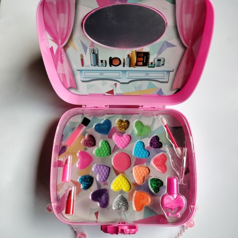 SERIES MAKE UP MAINAN/ SET MAKEUP ANAK ANAK/ SET MAKE UP KACA/ SET MAKE UP TAS