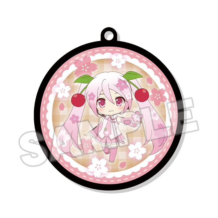 E-Prize Rubber Charm A Sakura Miku 2024 Good Smile Company Kuji Hatsune Miku Vocaloid